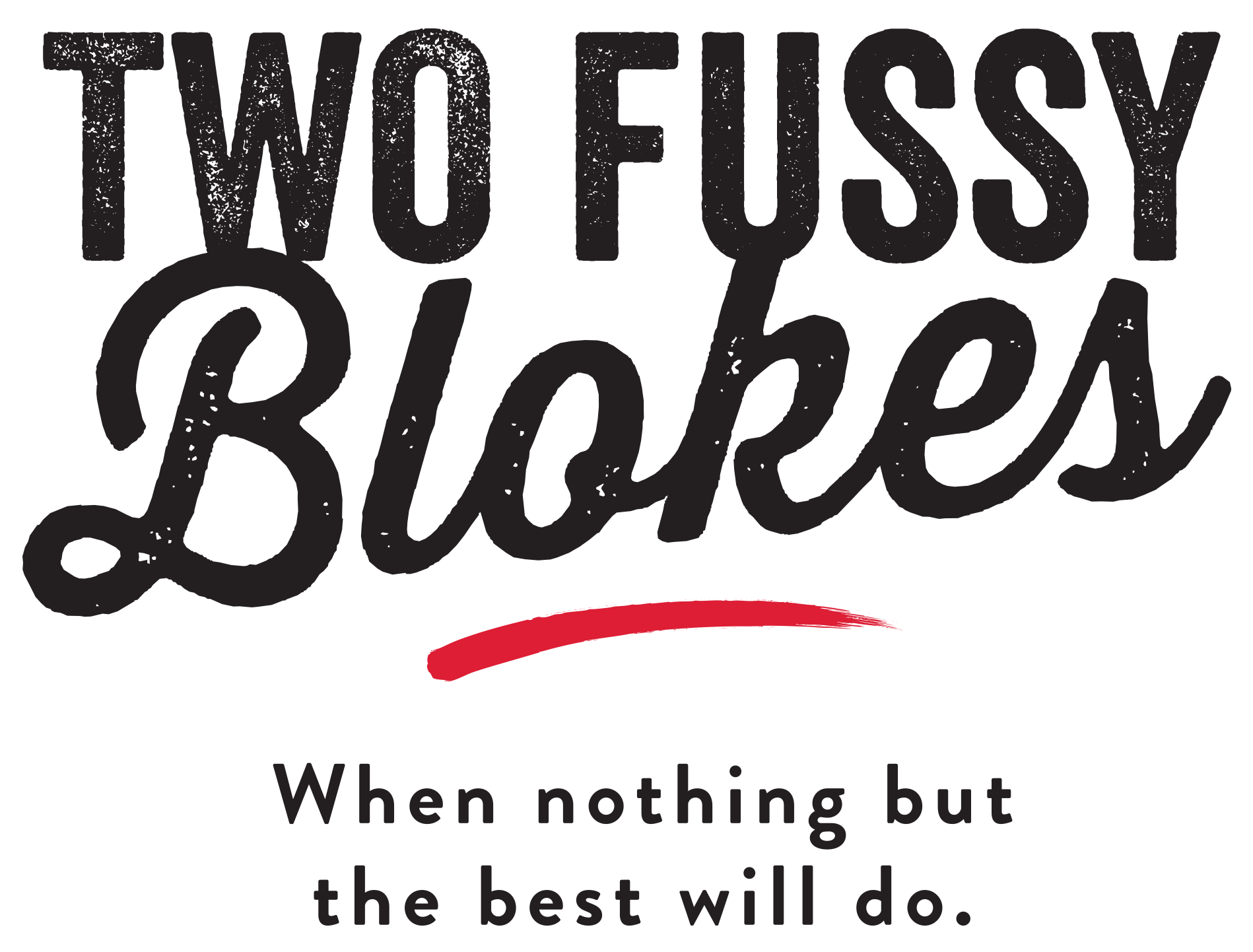 Two Fussy Blokes B2B eCommerce Logo