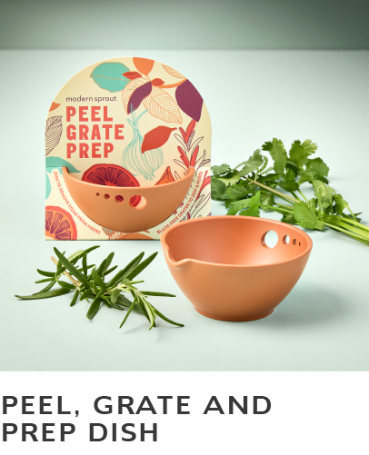 Peel, Grate and Prep Dish